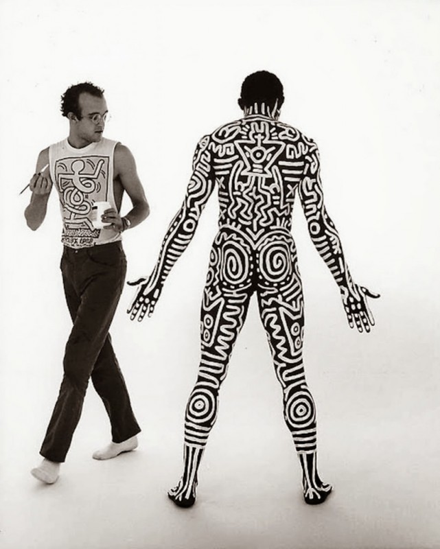 Tseng Kwong Chi, Keith Haring + Bill T. Jones (1983). Photo: Grey Art Gallery.