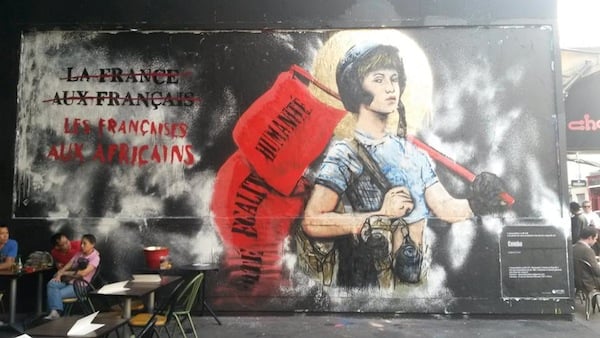 Combo's mural pre-vandalization. Photo: Combo Culture Kidnapper via Facebook