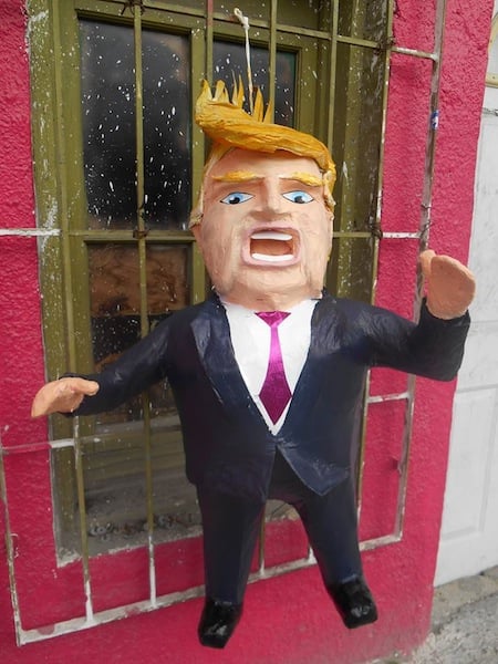 The Donald Trump piñata sells for just 500 pesos, about $30. <br>Photo: Piñateria Ramirez via Facebook</br>