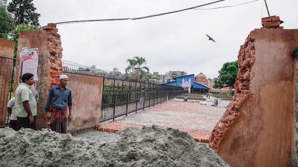 Local community activists allege that corruption is behind the demolition Photo:  Mahmud Hossain Opu via The Dhaka Tribune