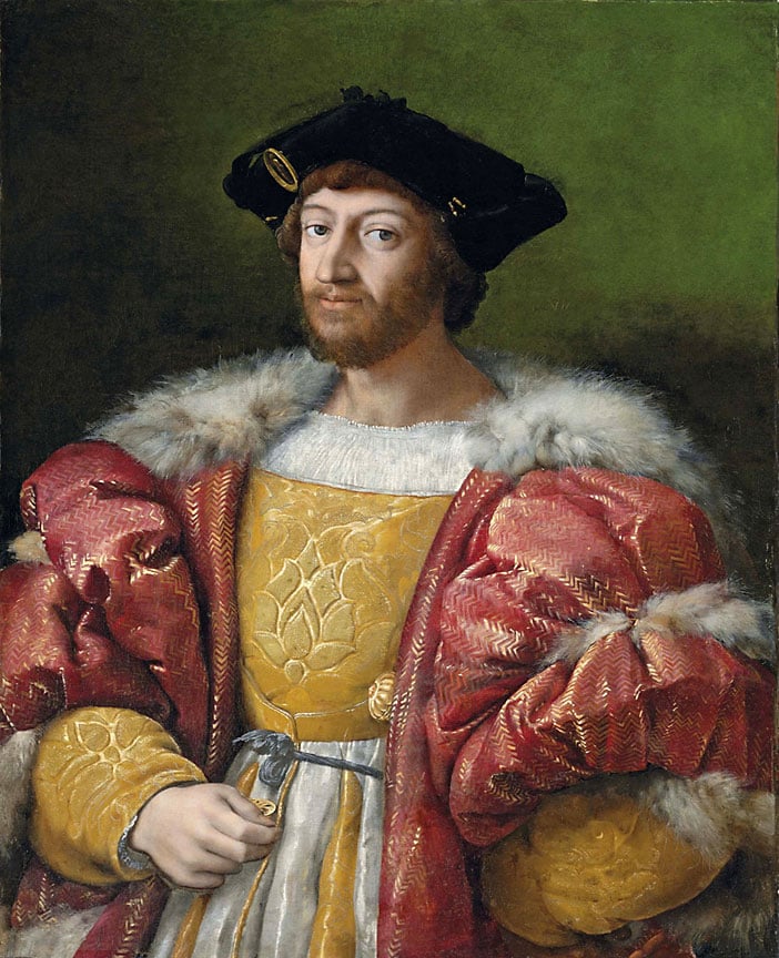 Raphael, <em>Portrait of Lorenzo de Medici</em>. Photo: courtesy Christie's. 