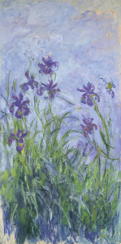Claude Monet (1840-1926), Iris mauves. Painted in 1914-1917. Estimate: £6,000,000 - 9,000,000. © Christie’s Images Limited 2015. 