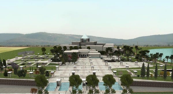 A rendering of the NMEC, under construction since 2004 with no open-date in sight. <br>Photo: via National Museum of Egyptian Civilization's Facebook Page</br>