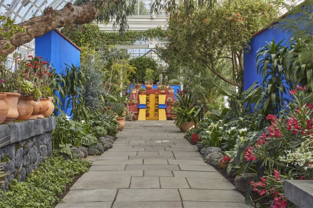 “Frida Kahlo” Art, Garden, Life” at the New York Botanical Garden. Photo: the New York Botanical Garden.