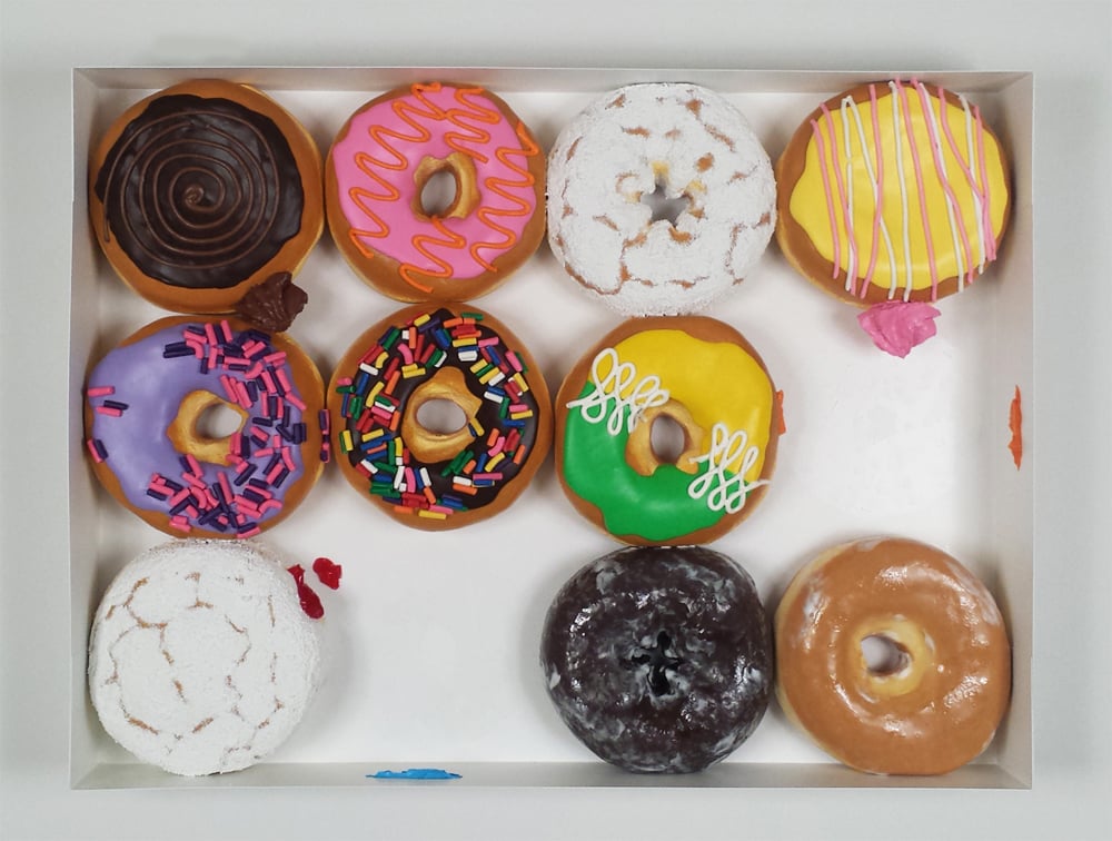 Peter Anton, <i>Heavenly Donuts</i> (2014). Photo: courtesy of UNIX Gallery.