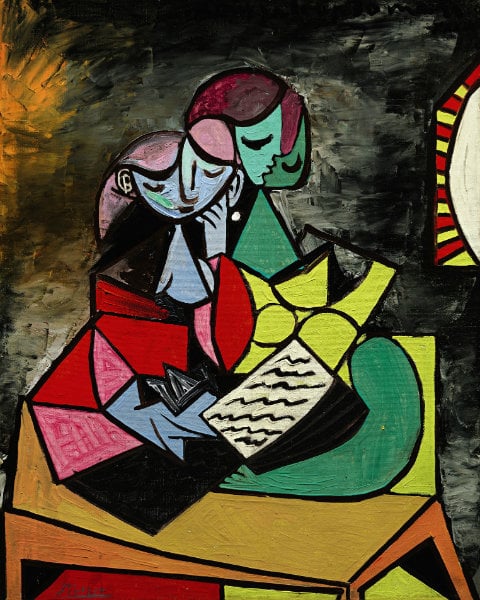Pablo Picasso<i> Deux personnages (La Lecture) </i> (1934) Photo: Sotheby's