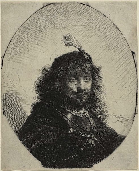Rembrandt's Self Portrait with Lowered CapPhoto: via Art Institute of Chicago