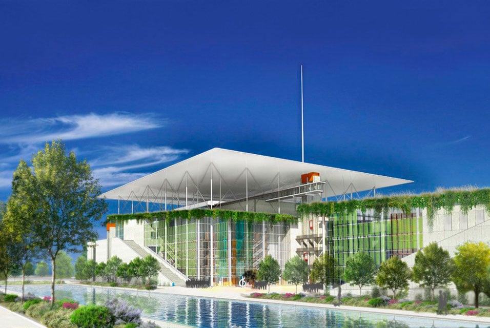 Renzo Piano, the Stavros Niarchos Foundation Cultural Center (rendering). Photo: Renzo Piano.