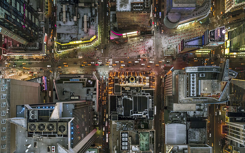 Jeffrey Milstein, <em>Times Square</em>. Photo: Jeffrey Milstein/Rex.