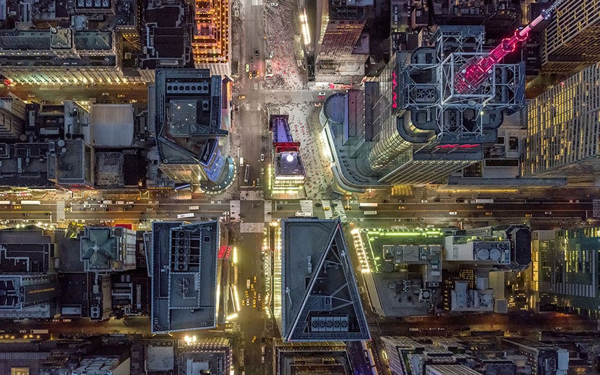 Jeffrey Milstein, <em>Times Square</em>. Photo: Jeffrey Milstein/Rex.