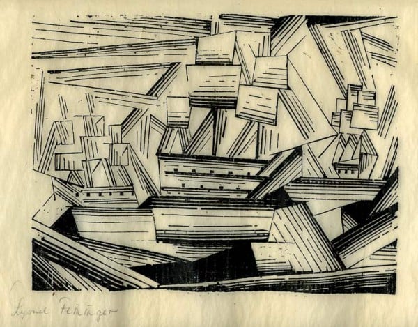 Lionel Feininger <i>Segelschiffe</i> 1919
