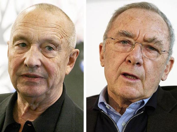 Georg Baselitz and Gerhard Richter spoke out against the proposed amendment. Photo: Focus