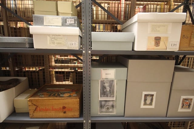 More traditional archival materials at the Fales Library. Photo: courtesy Art Library Crawl.