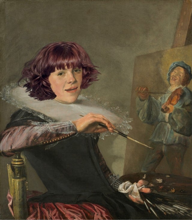 Judith Leyster, Self-Portrait,; c. 1630, National Gallery of Art, Washington, D.C.