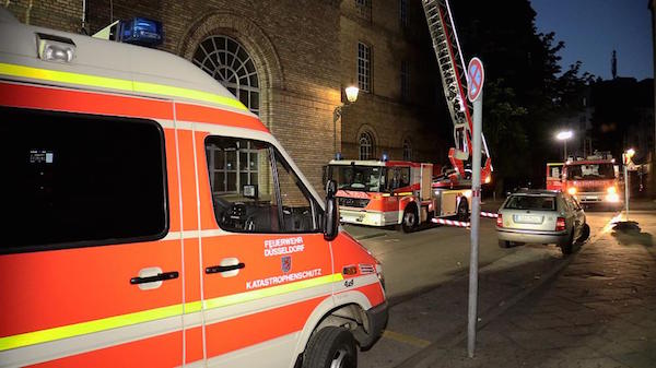 The students were severely injured after falling 30 meters Photo: Patrick Schüller via Rheinische Post
