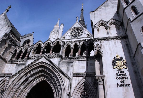 A settlement was reached at London's High Court on Monday Photo: The Sun