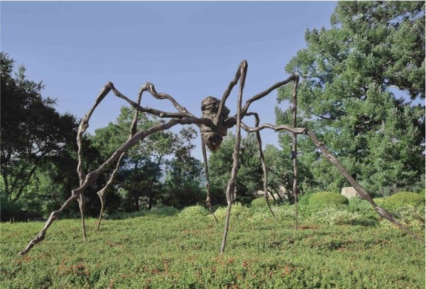 Louise Bourgeois, Spider (1996), bronze. <br>Photo via Christie's.