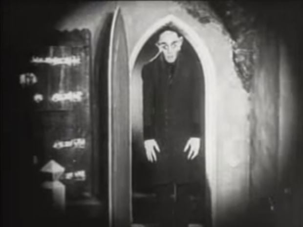 Screenshot of Nosferatu. Photo: via YouTube.