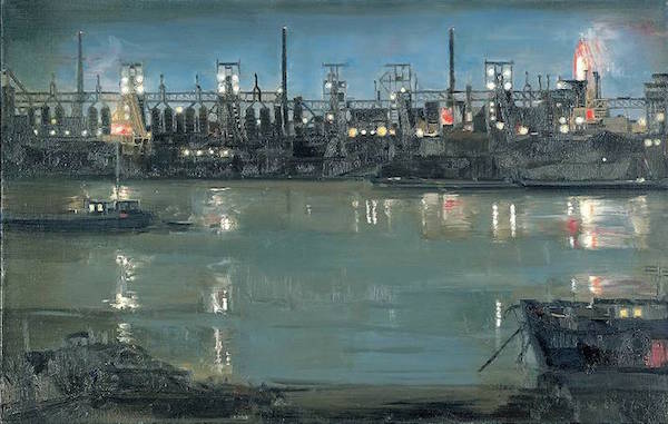 Richter refused to acknowledge this 1962 industrial landscape. Photo: Bassenge via Tagesspiegel