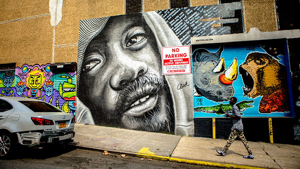 The Welling Court Mural Project. Photo: Aymann Ismail, courtesy ANIMALNewYork.