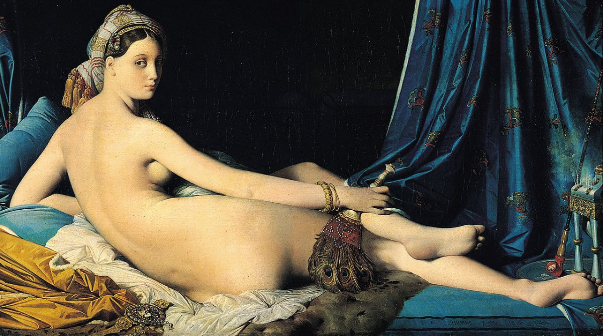 Jean-Auguste-Dominique Ingres, 'La Grande Odalisque' (1814).  Image: Wikimedia Commons.