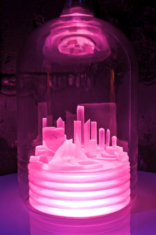 Mike Kelley, Kandor 10B (Exploded Fortress of Solitude) (2011). Photo: © Mike Kelley Foundation for the Arts. All Rights Reserved/Licensed by VAGA, New York NY* Courtesy the artist and Hauser & Wirth Photo: Fredrik Nilsen 