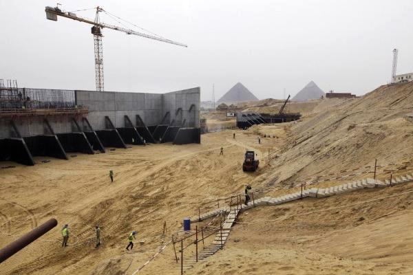 The museum is still under construction after the project ran out of money. Photo: english.cntv.cn