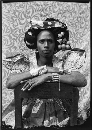 Seydou Keïta, Woman Seated on a Chair (1956-57). Image: Metropolitan Museum of Art.