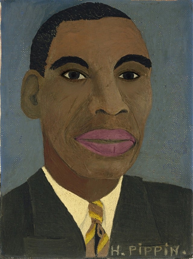 Horace Pippin, Self-Portrait, 1944, Metropolitan Museum of Art, New York.