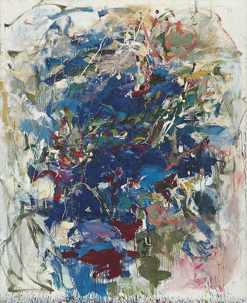 Joan Mitchell, Untitled (1960). Image: Christie's.
