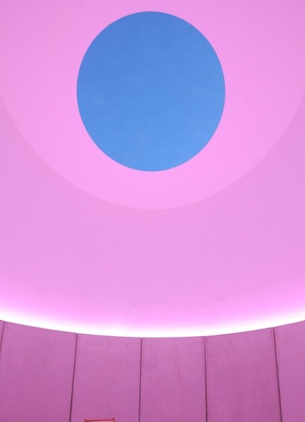 Artist James Turrell is a fan of the hues.