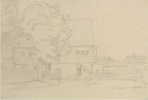 The museum restituted a drawing similar to this one to Berolzheimer's heirs. Photo: Shepherd/W & K Galleries, New York