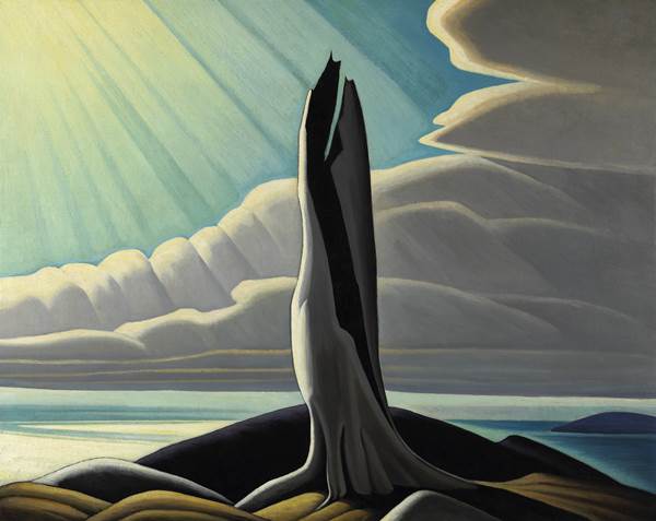 Lawren Harris, North Shore Lake Superior (1926). Photo: courtesy of  National Gallery of Canada/©Family of Lawren S. Harris. Photo ©NGC.