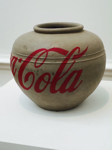 Ai Weiwei's Coca Cola Vase (2014).<br>Photo: Lorena Muñoz-Alonso
