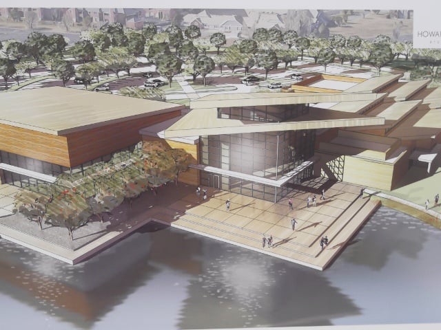 A rendering of the new Wichita Center for the Arts.