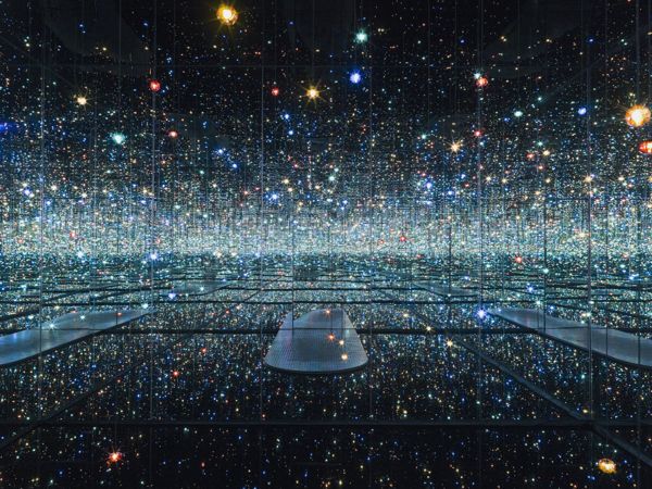 Yayoi Kusama, <em>Infinity Mirrored Room</em>. Photo: courtesy the Broad.