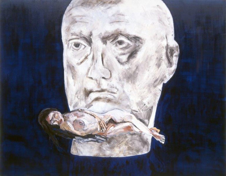 The Politics Of Spirit (1992) oil on canvas, 78" x 100". 