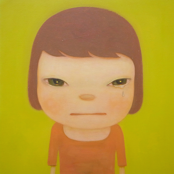 Yoshitomo Nara Tears of Rage (detail) (2015) Photo: The artist via Johnen Galerie, Berlin