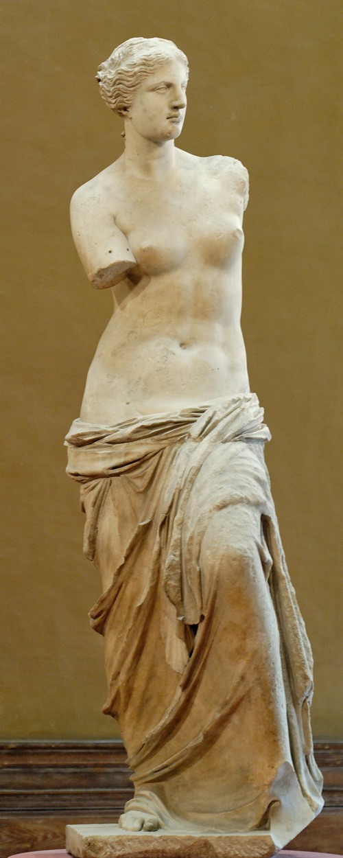 The Venus de Milo.