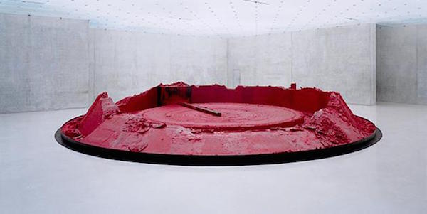 Anish Kapoor My Red Homeland (2013) Photo: Nic Tenwiggenhorn via The Moscow Jewish Museum and Tolerance Center
