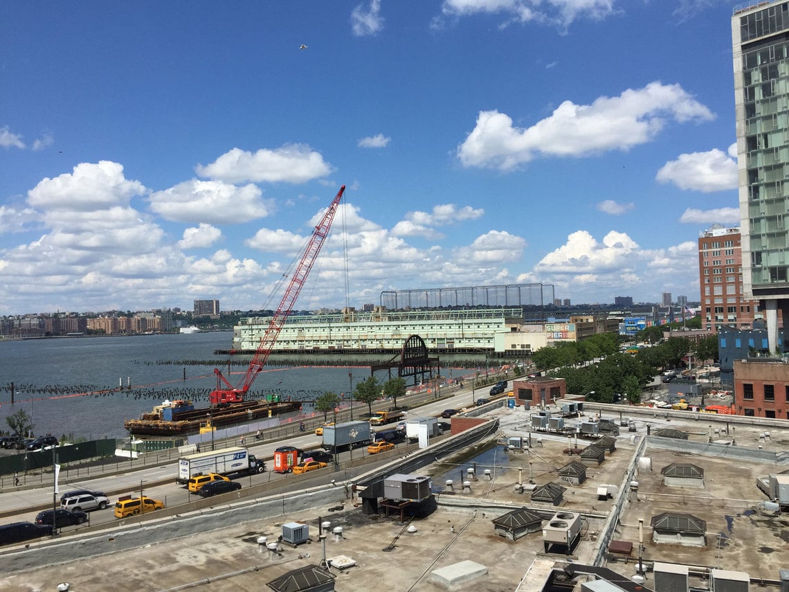 View from the Whitney Museum by A.K. Burns and Katherine Hubbard. Image: Courtesy the artists, 2015