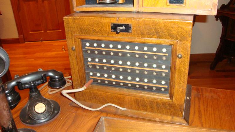 An antique switchboard at the JKL Museum of Telephony. Photo: JKL Museum of Telephony.