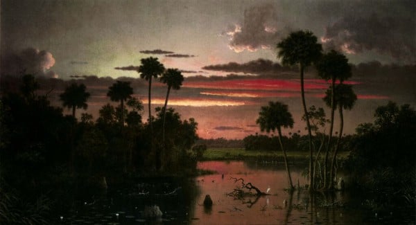 Heade, The Great Florida Sunset.Image: Courtesy of Sotheby's.