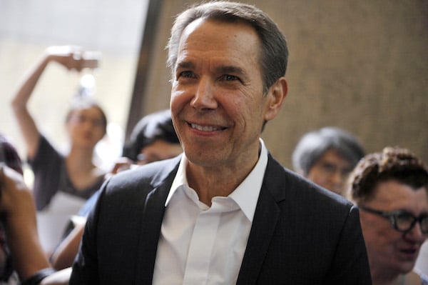 Organizers hope Jeff Koons can attract a new generation of collectors to the art and antiques fair. Photo: AP via Page Six
