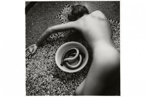 Francesca Woodman, From Eel series, Venice, Italy, 1978 <br> Photo:© George and Betty Woodman.
