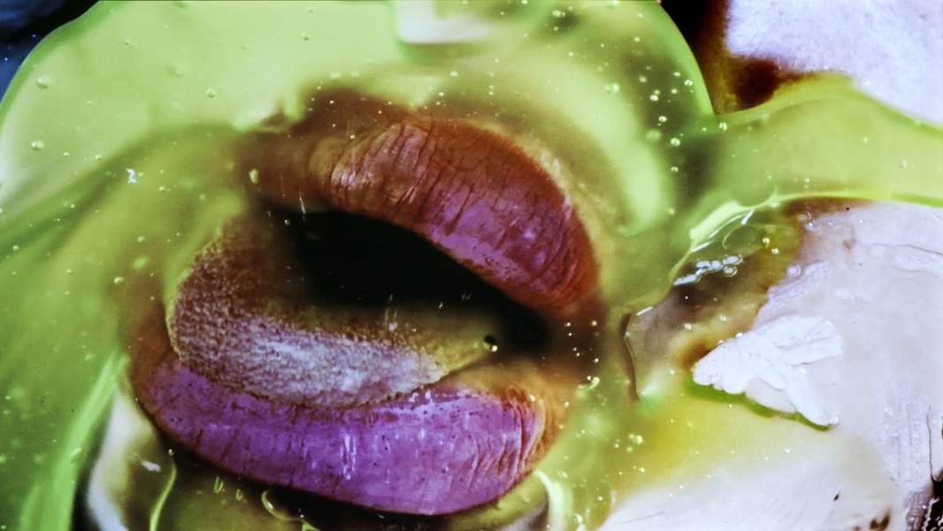 Marilyn Minter, Stills from Green Pink Caviar (2009) HD digital video 7:45 min Courtesy of the artist, Salon 94, New York, and Regen Projects, Los Angeles 