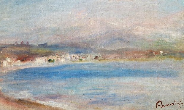 Pierre-Auguste Renoir, The Coast of Cagnes. Photo: Bristol City Council.