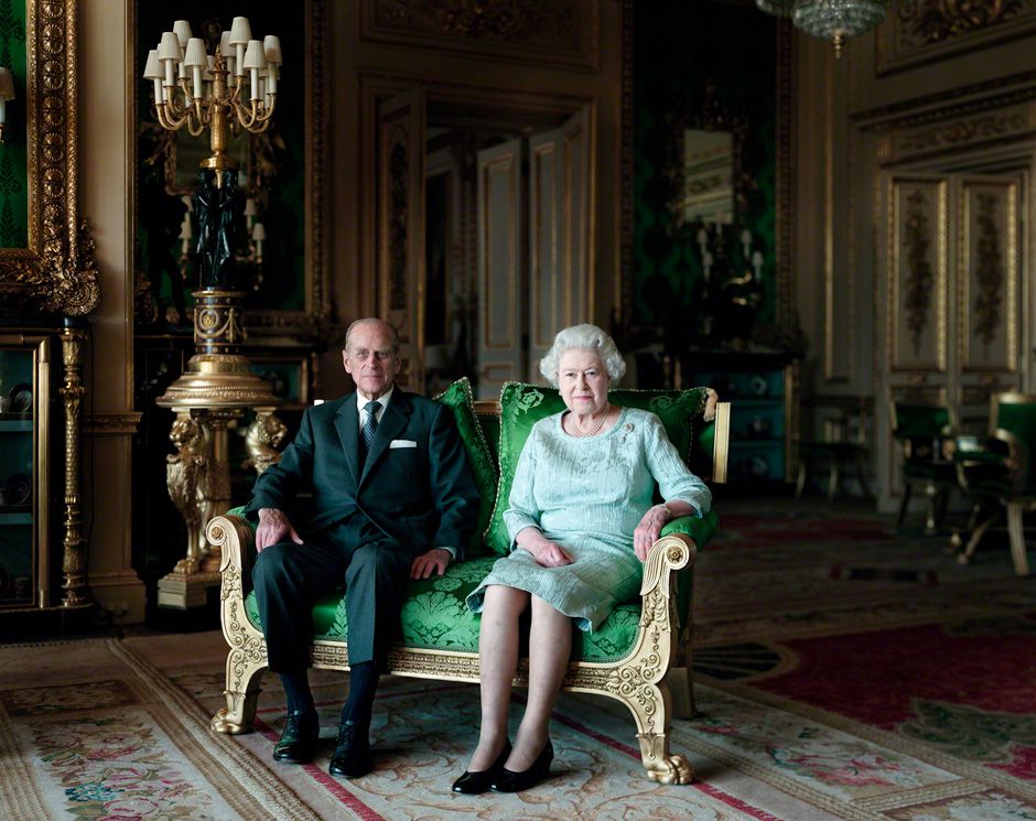 Thomas Struth, <em>Queen Elizabeth II and the Duke of Edinburgh, Windsor Castle</em> (2011). Photo: Thomas Struth. 
