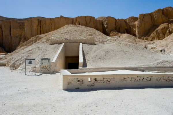 The entrance to King Tutankhamun's tomb. Photo: viator.com