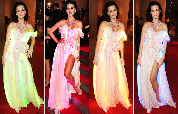 Katy Perry’s 2010 Met Ball light-up dress. Photo: CuteCircuit. 